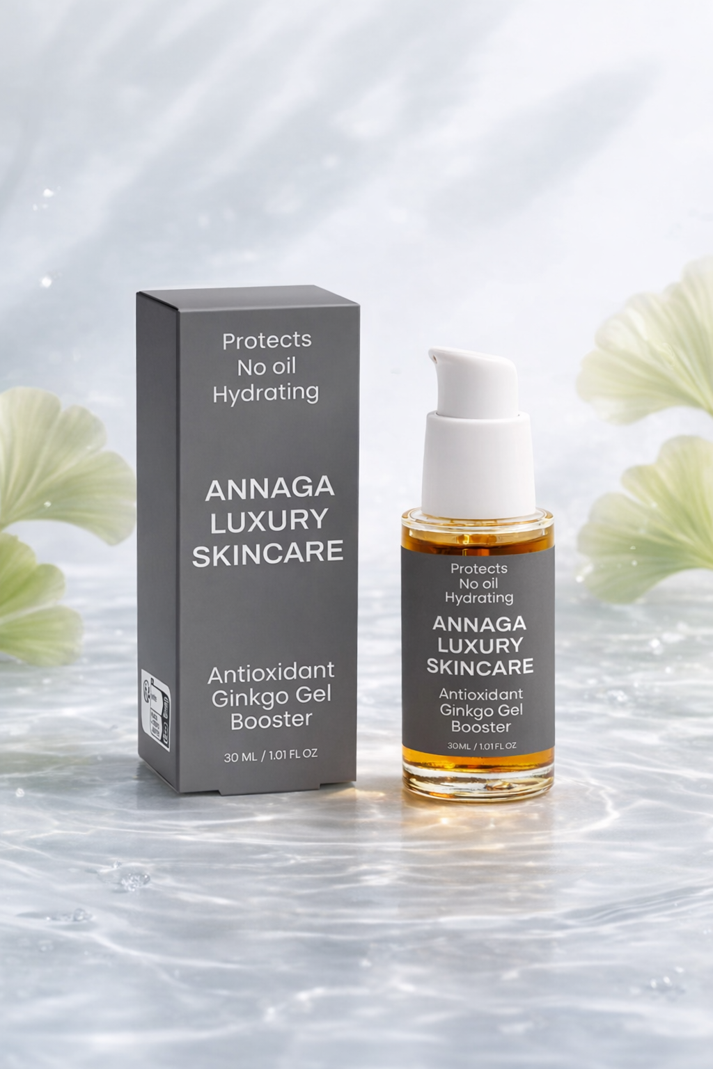 Antioxidant Ginkgo Gel Booster