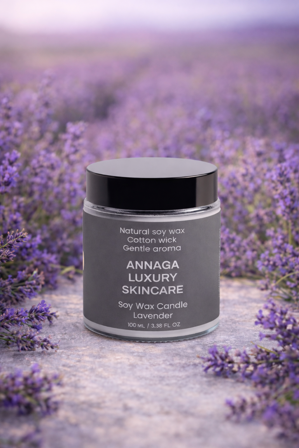 Soy Wax Candle, Lavender