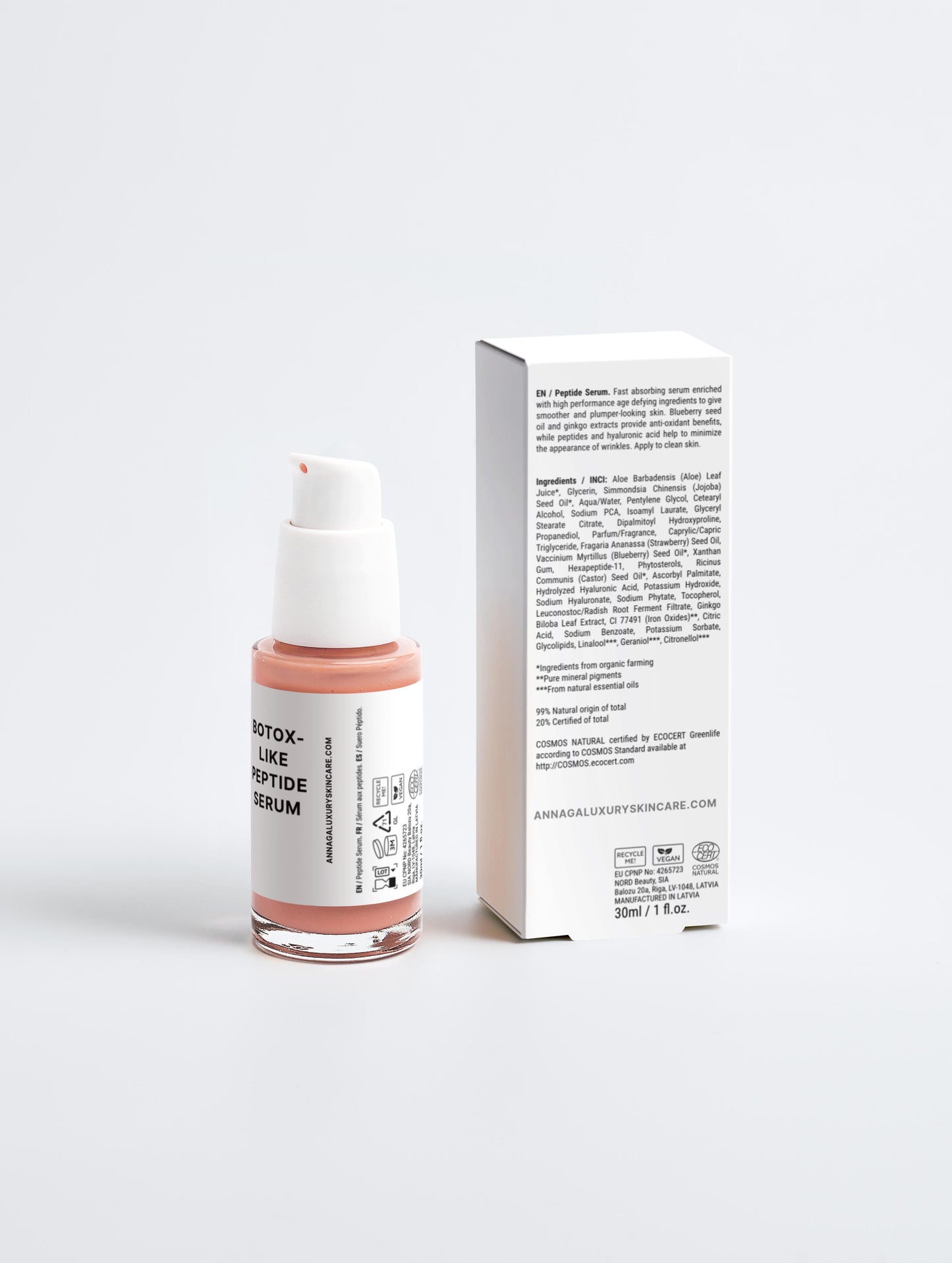 Botox-Like Peptide Serum