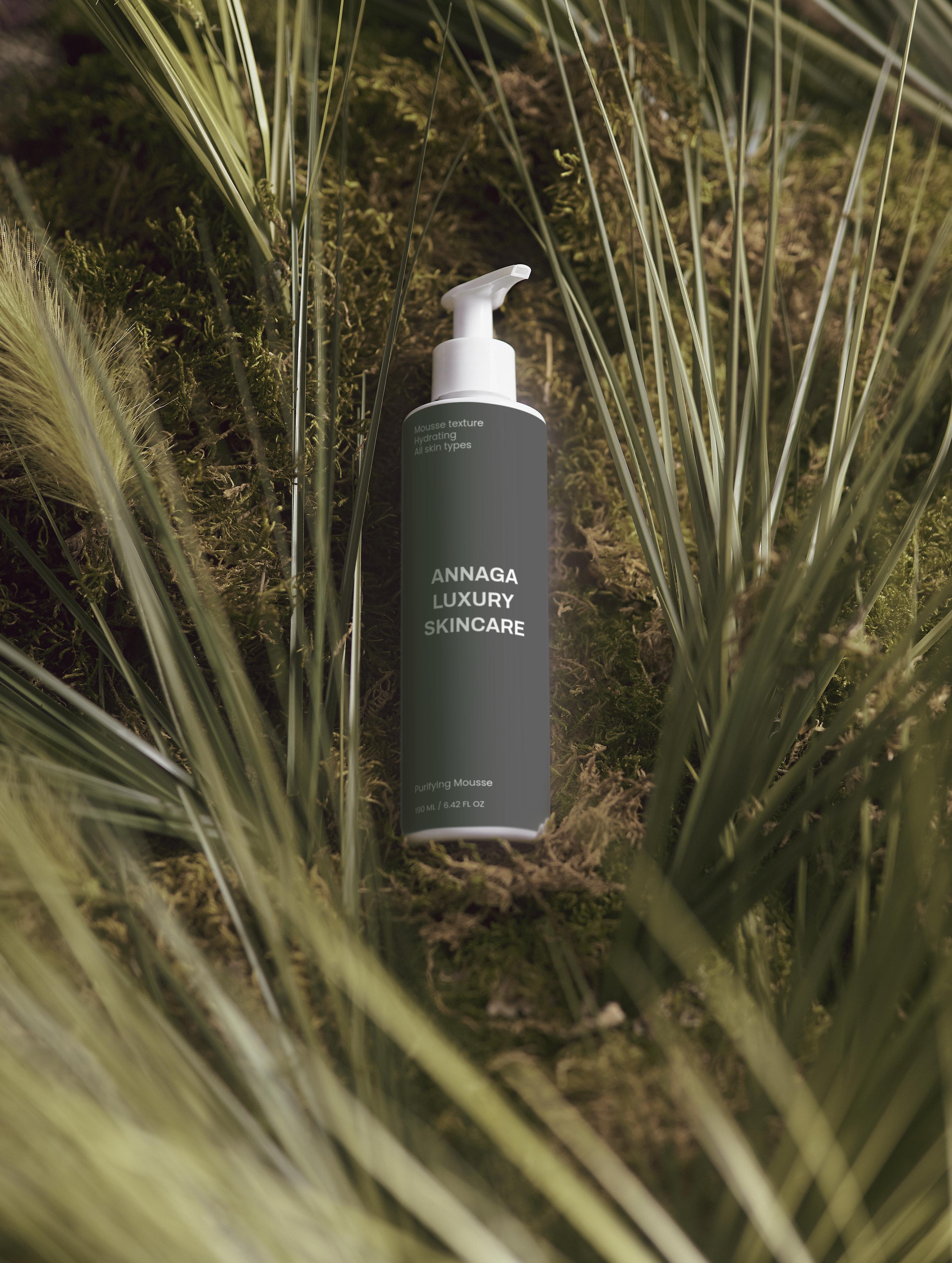 AnnAga Luxury Skincare Core Collection: Purifying Mousse