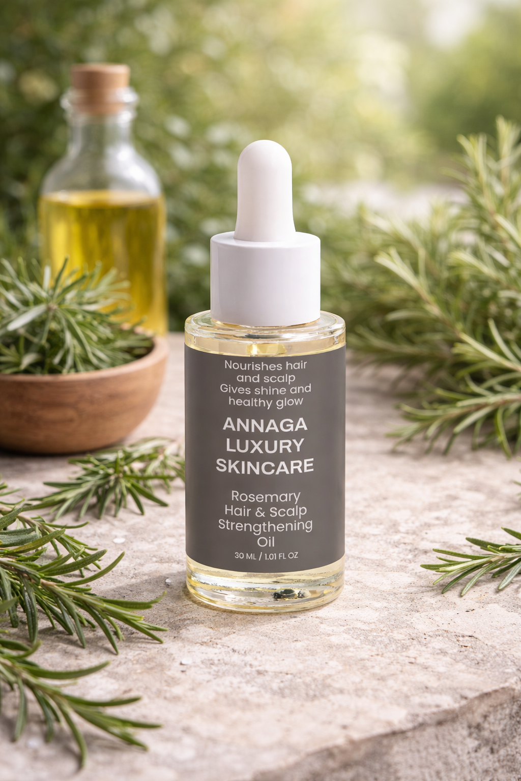 Rosemary Hair & Scalp Strengthening Oil