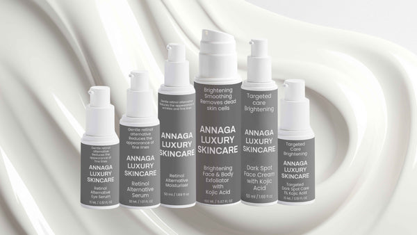 Retinol Alternative & Kojic Acid Brightening System | 6-Piece Dark Spot & Glow Collection