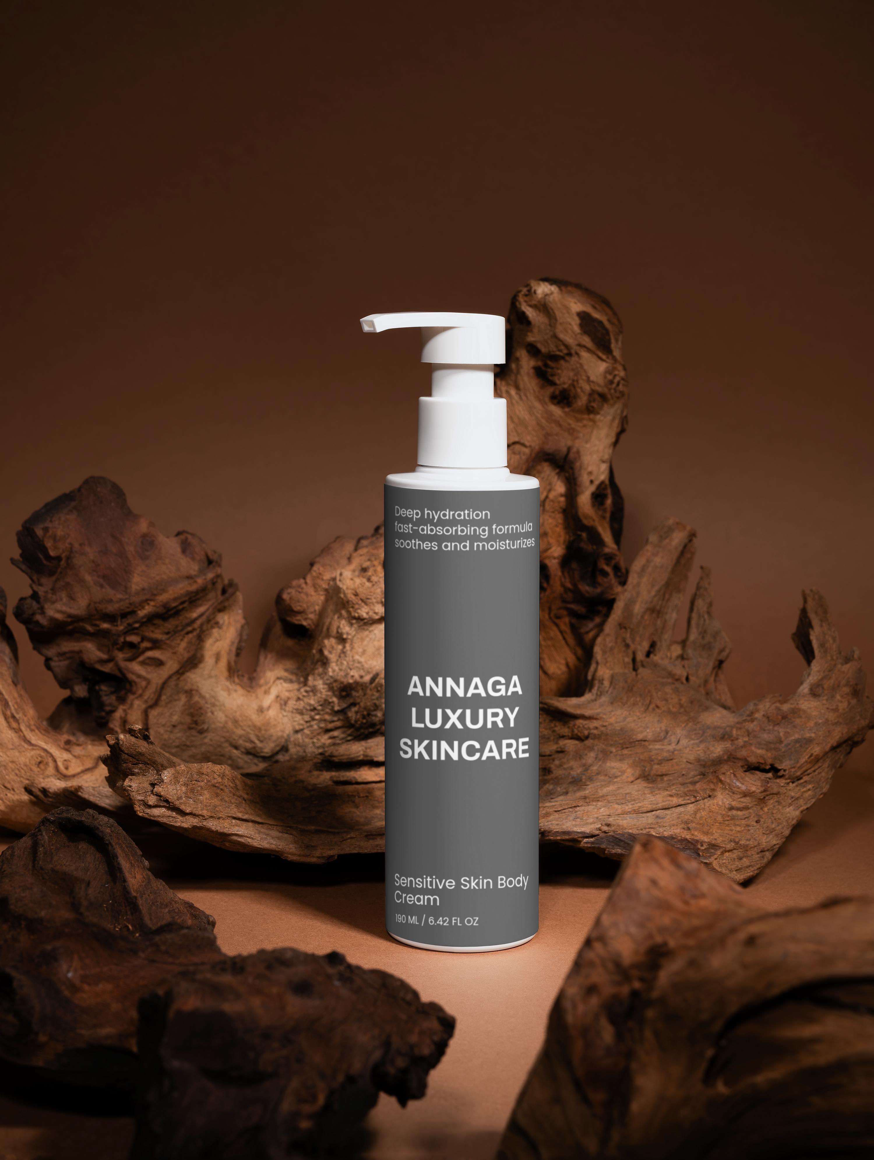 AnnAGA Luxury Skincare Core Collection Sensitive Skin Body Cream