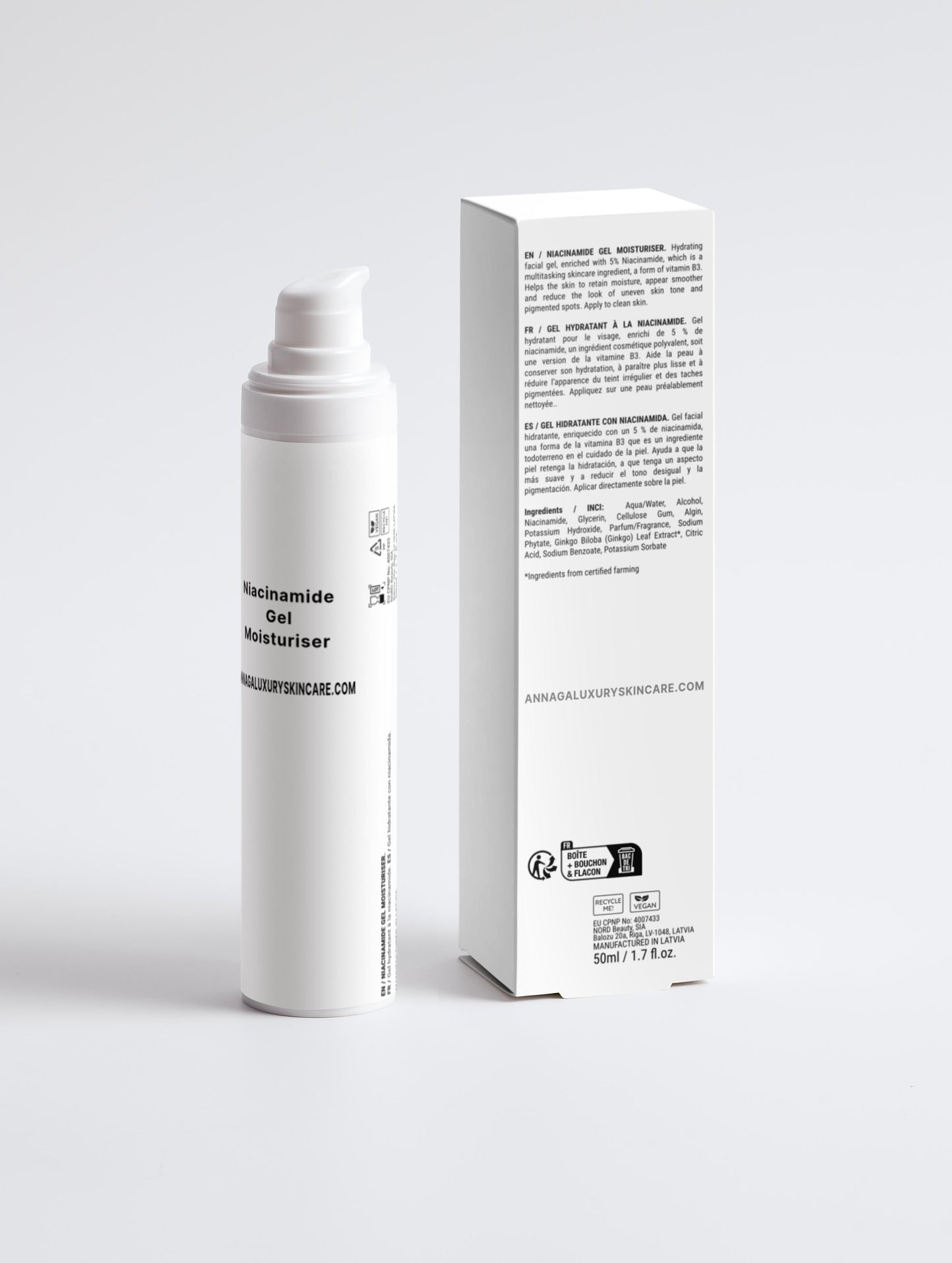 Holiday Niacinamide Gel Moisturizer