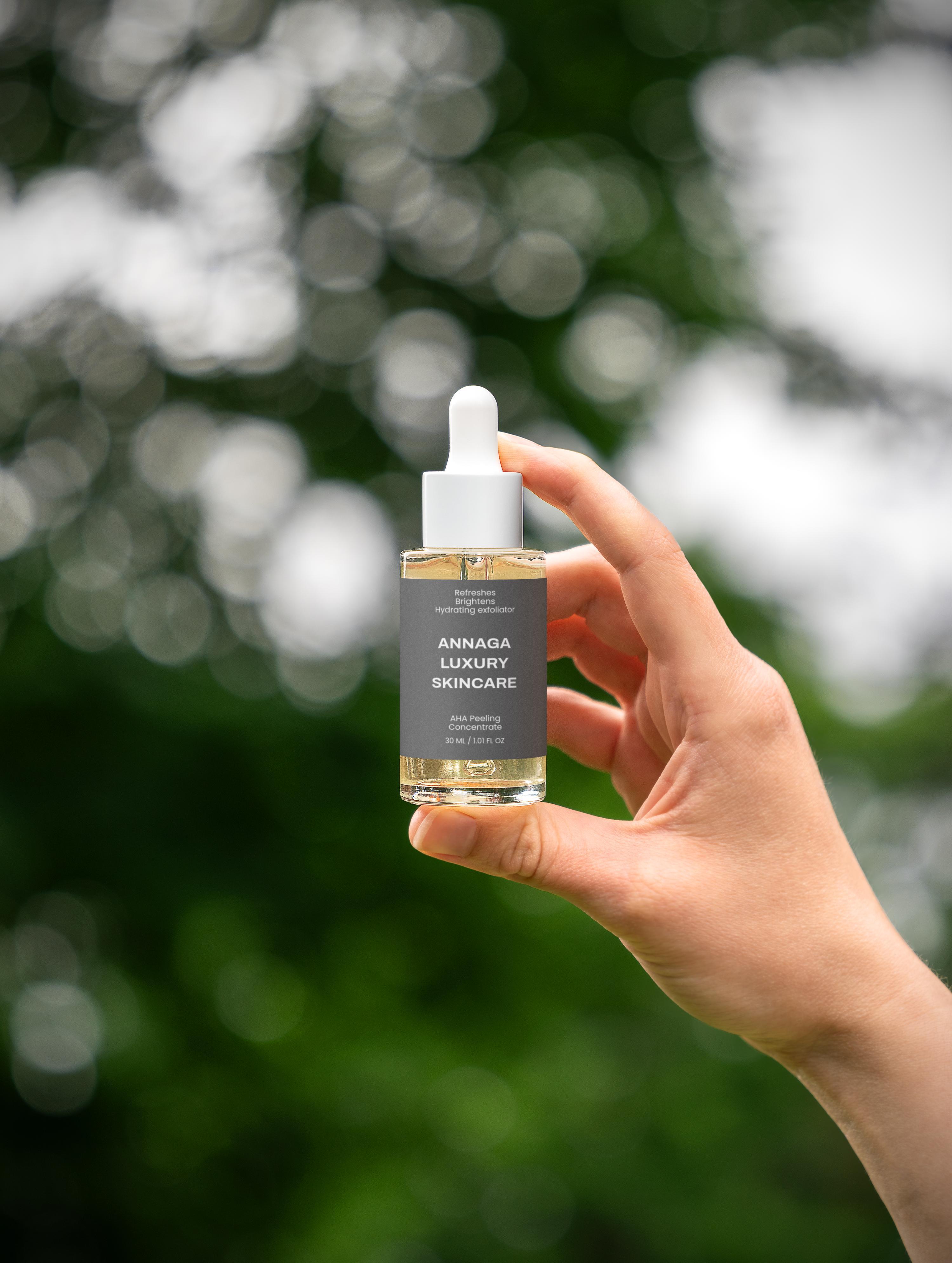 AnnAga Luxury Skincare Core Collection: AHA Peeling Concentrate