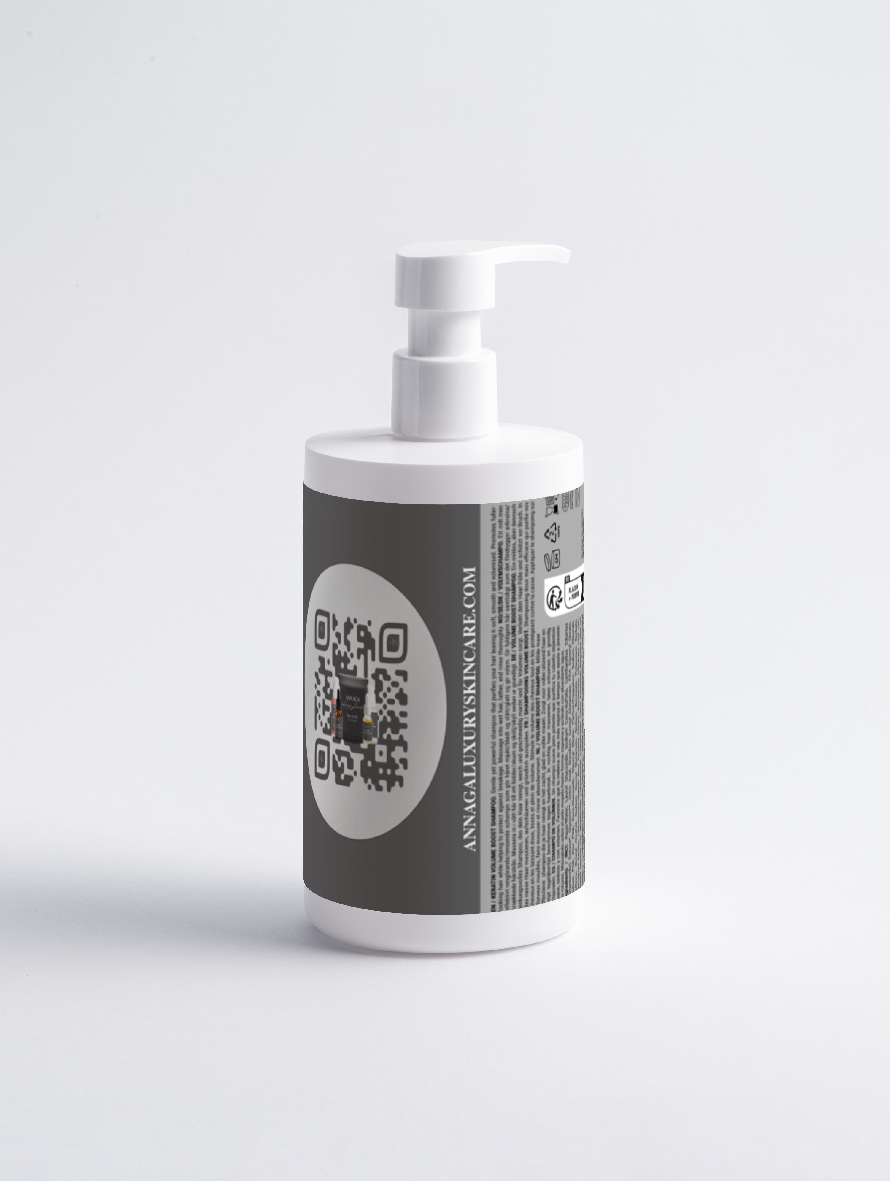 AnnAGA Luxury Skincare Core Collection Keratin Volume Boost Shampoo