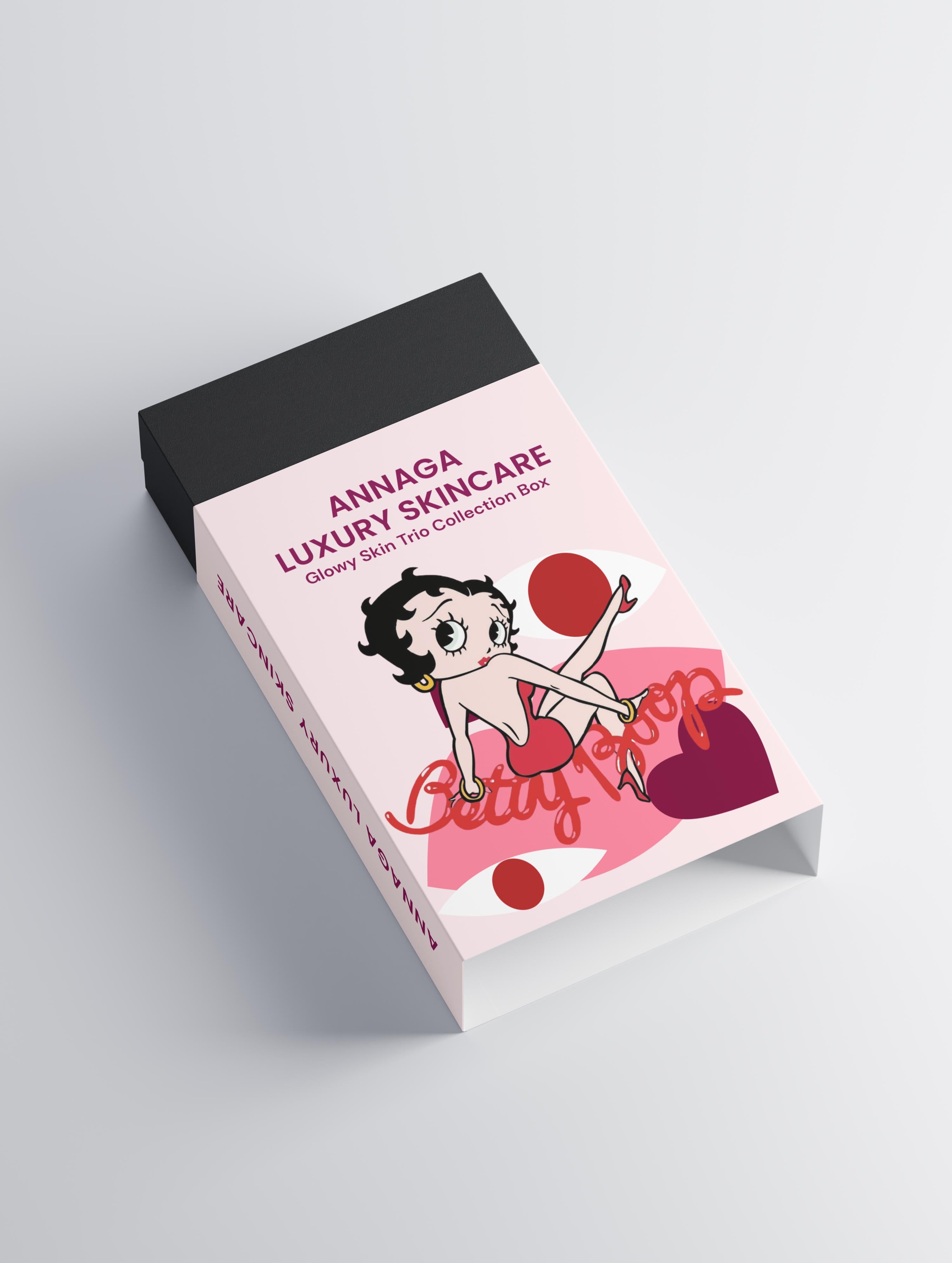 Betty Boop's Glowy Skin Trio Collection Box