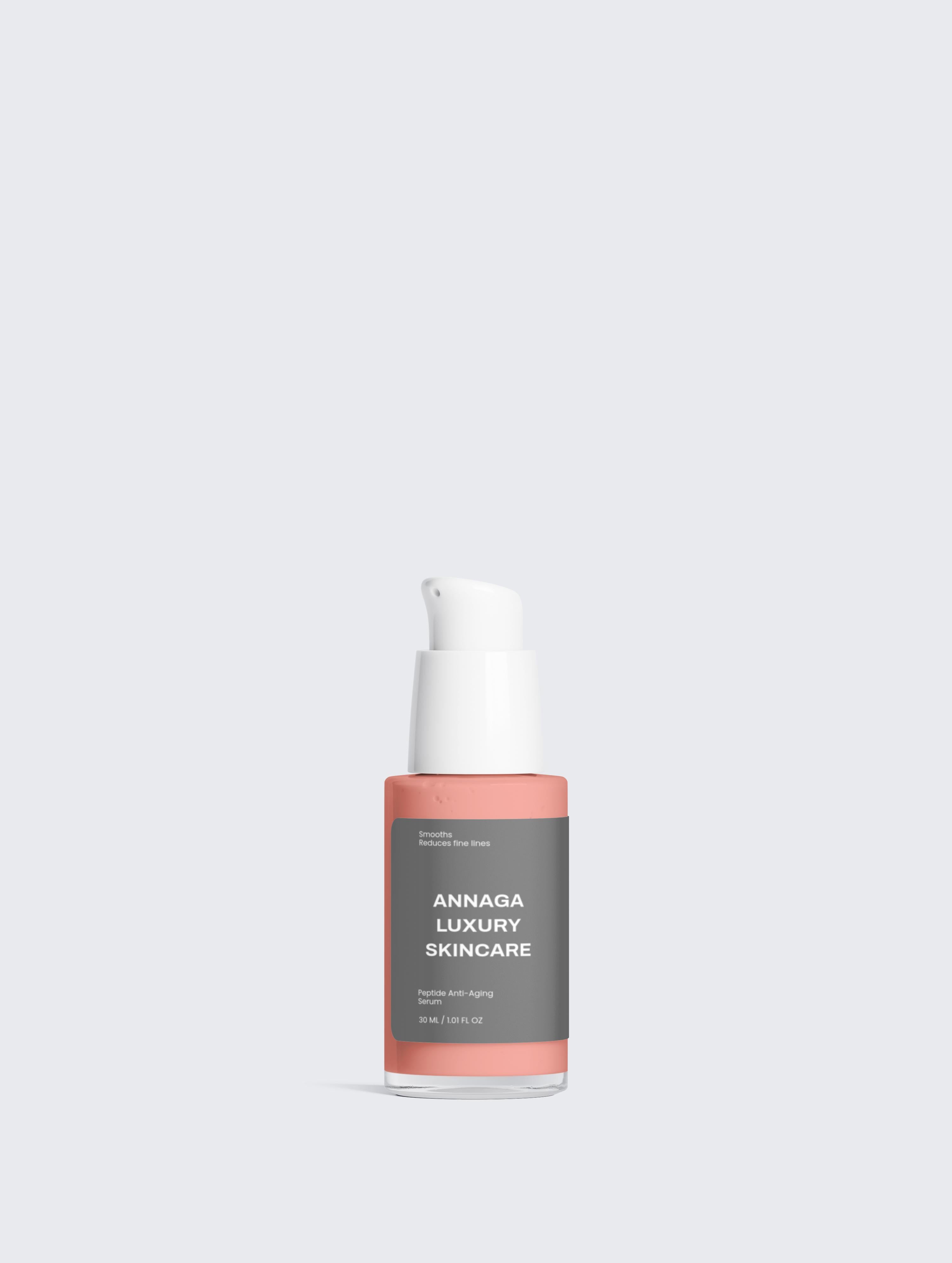 AnnAga Luxury Skincare Core Collection: Peptide Anti-Aging Serum
