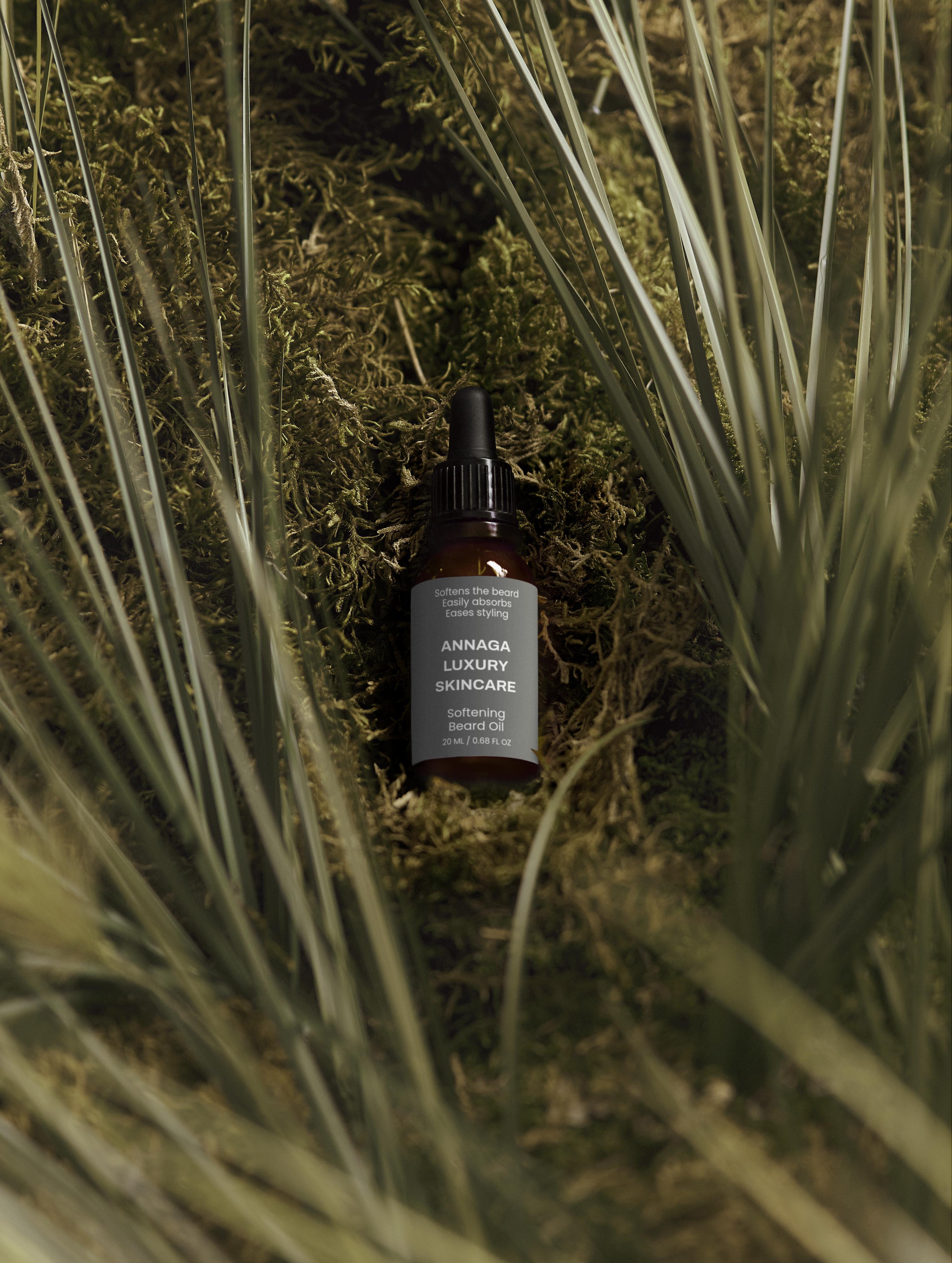 AnnAga Luxury Skincare Core Collection:  Softening Beard Oil