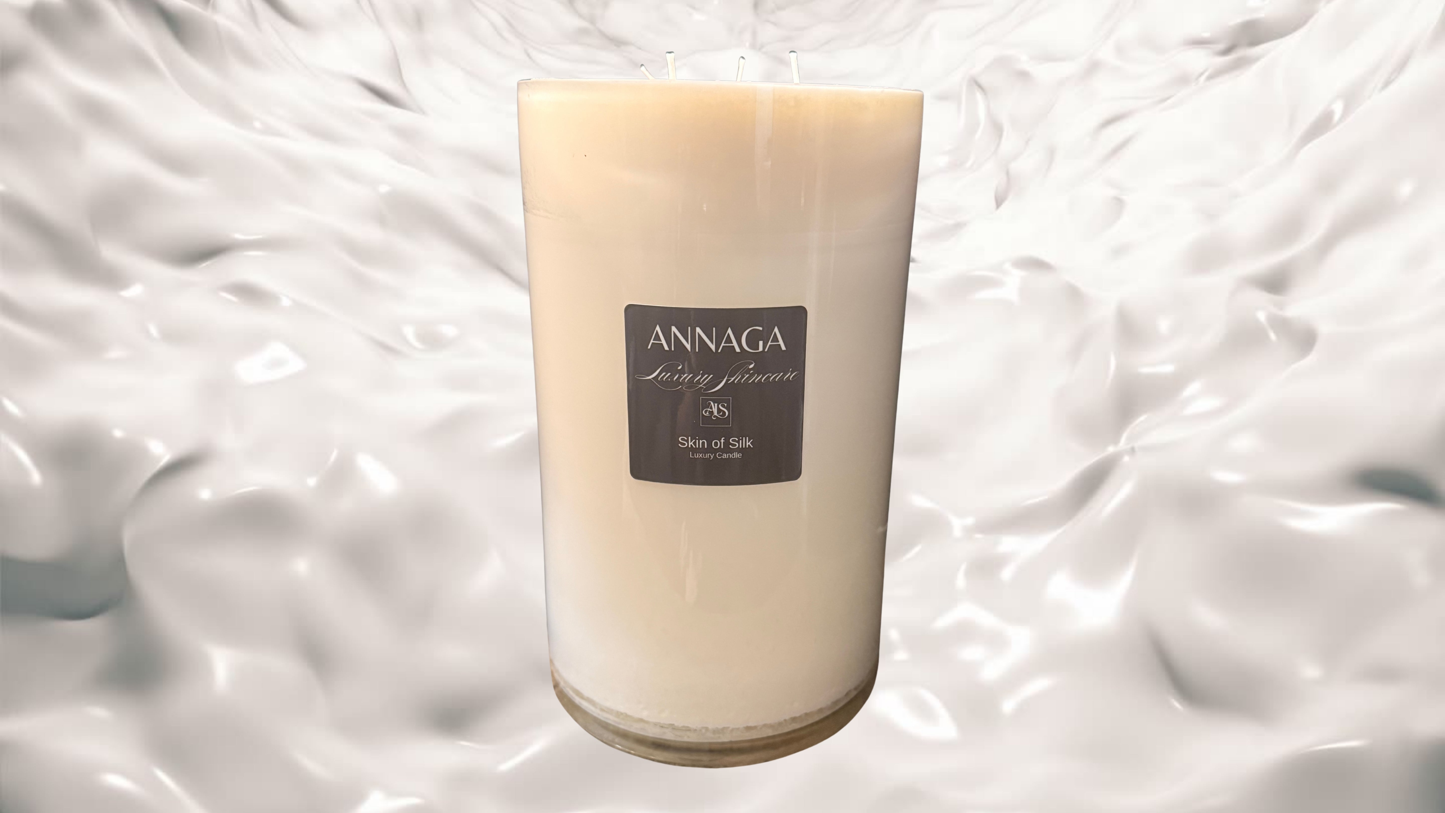 AnnAga Luxury Skincare Core Collection: Skin of Silk Lux Luxury Candle Collection