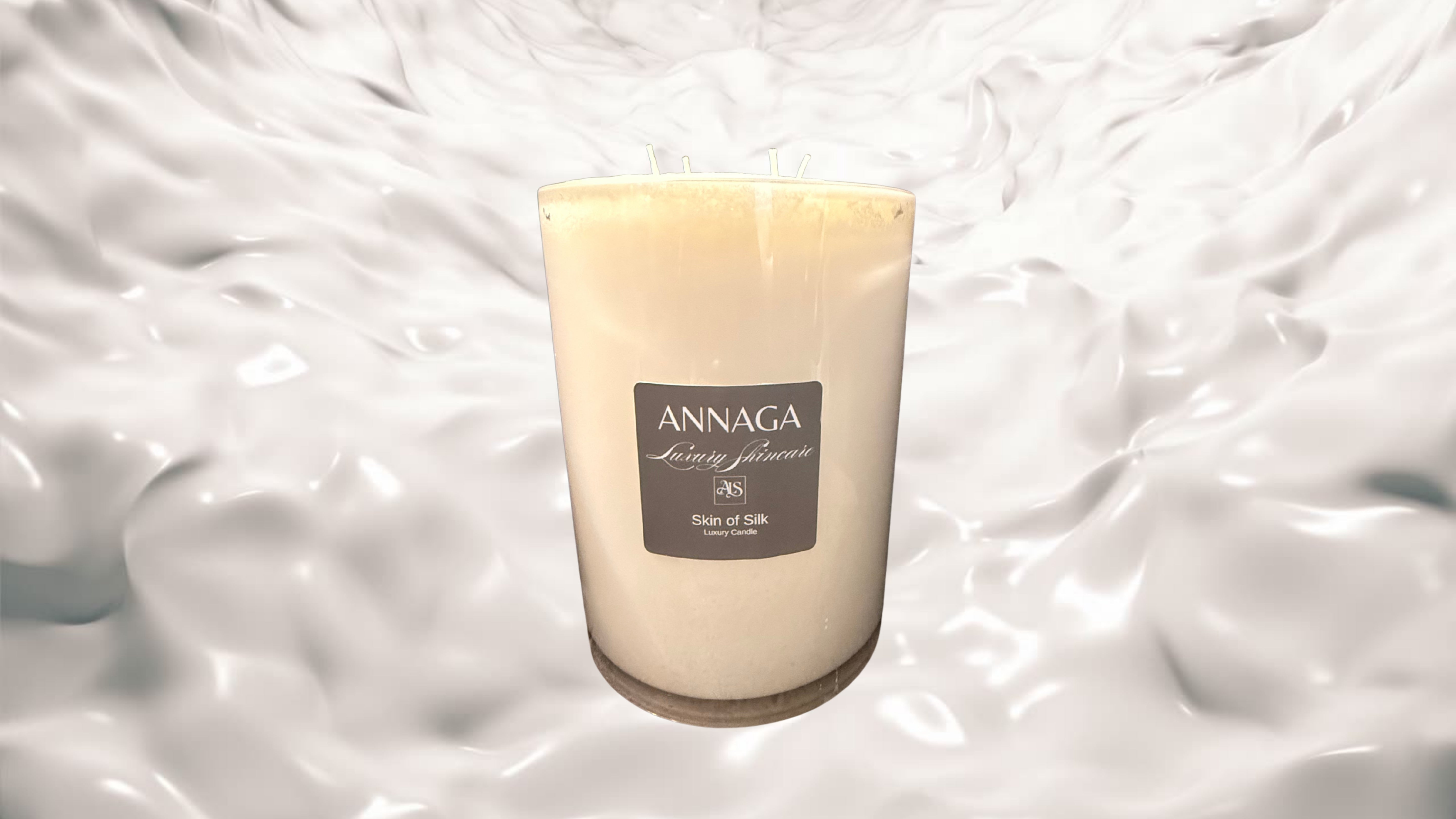 AnnAga Luxury Skincare Core Collection: Skin of Silk Lux Luxury Candle Collection