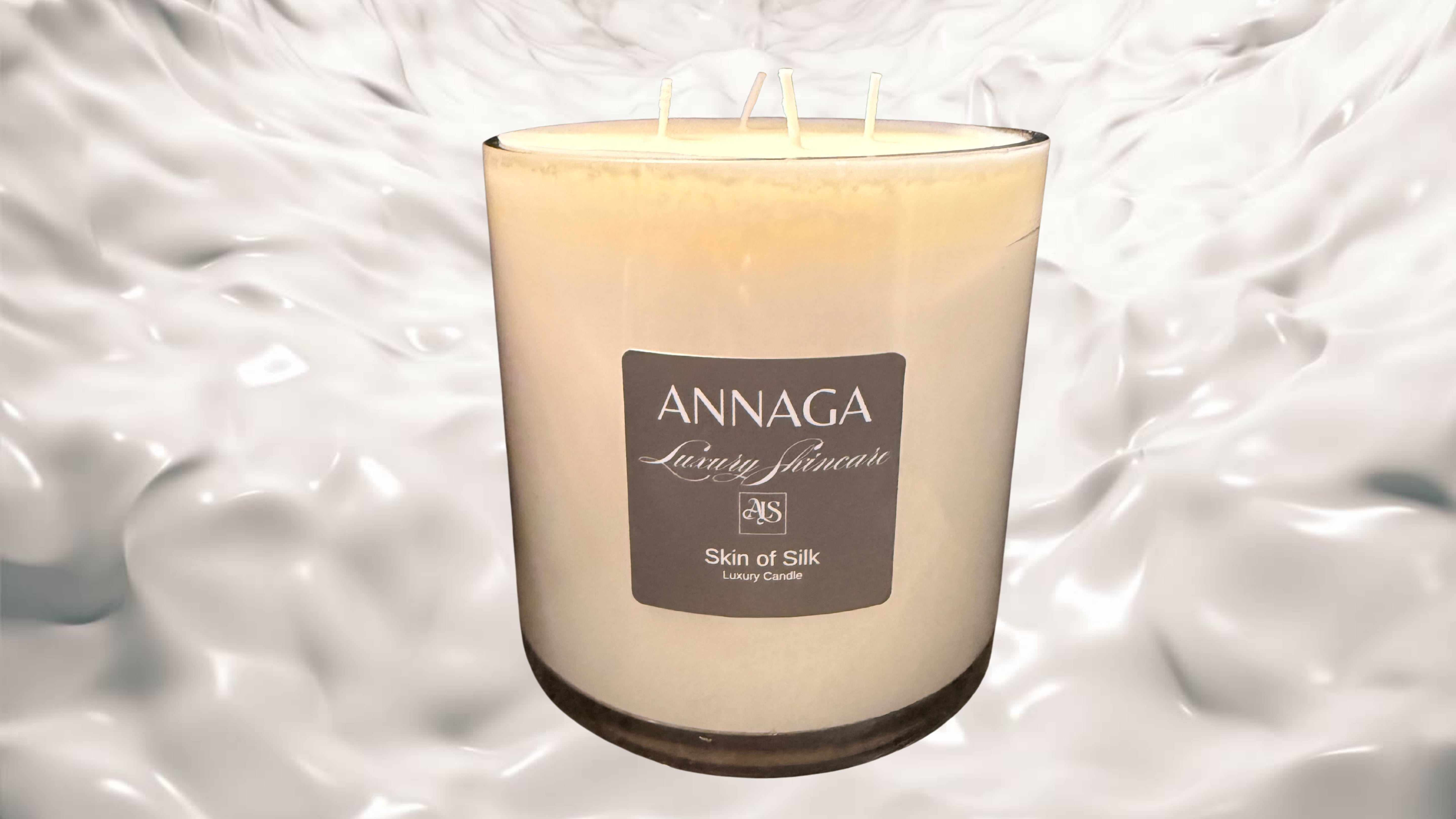 AnnAga Luxury Skincare Core Collection: Skin of Silk Lux Luxury Candle Collection