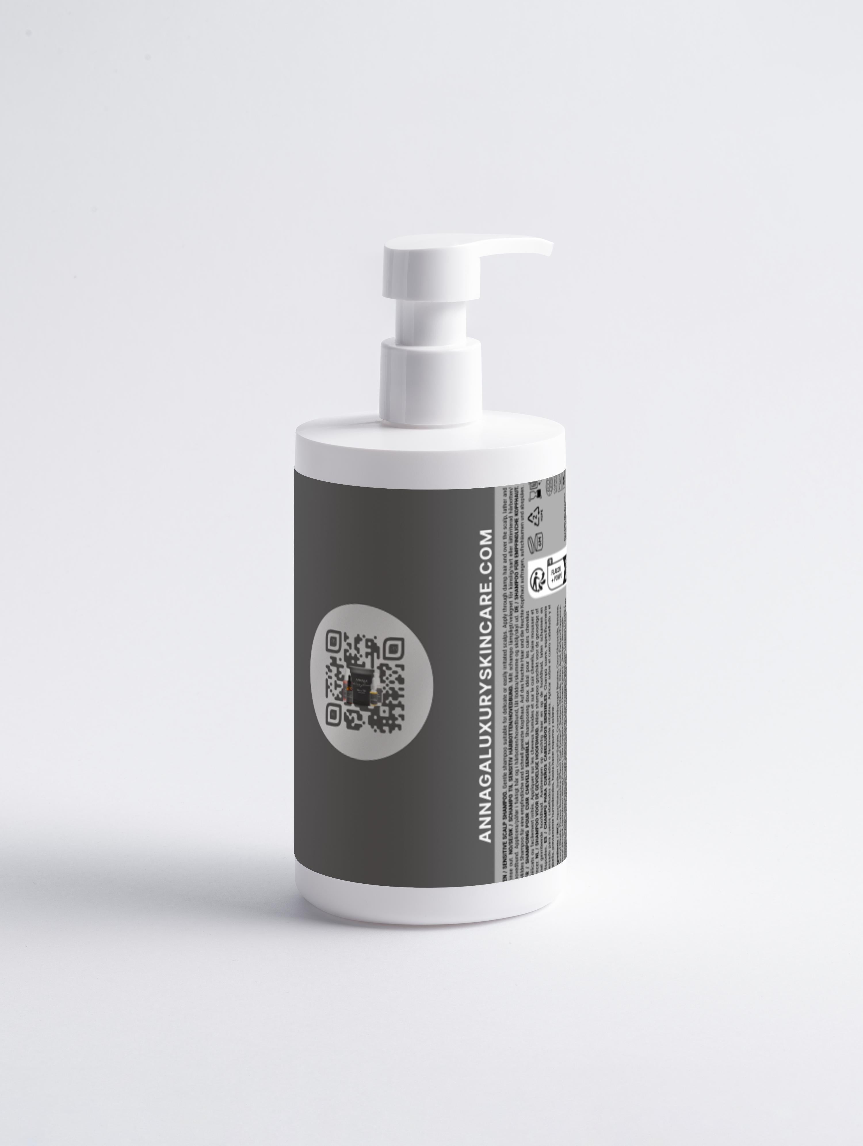 AnnAga Luxury Skincare Core Collection: Sensitive Scalp Shampoo