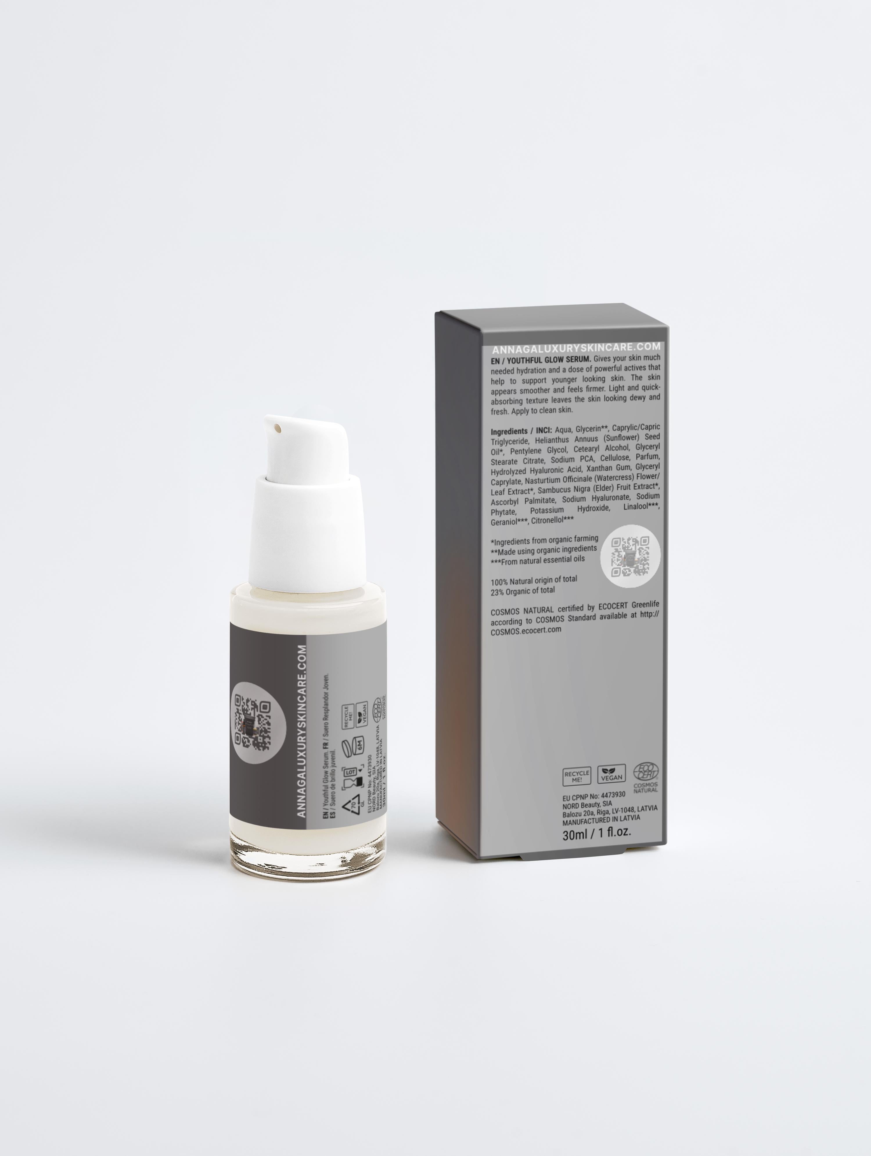 AnnAga Luxury Skincare Core Collection: Youthful Glow Serum