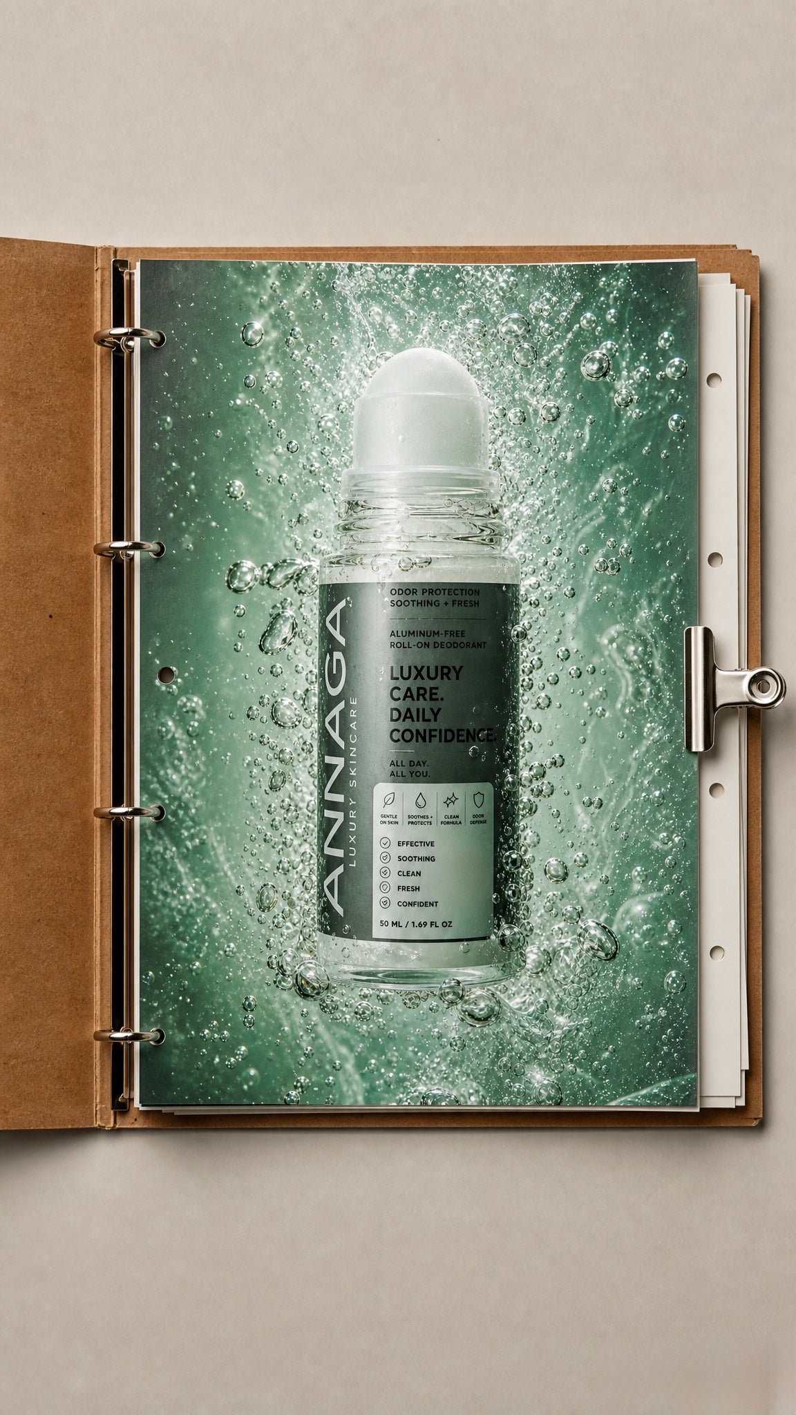 Aluminum-free Roll-on Deodorant