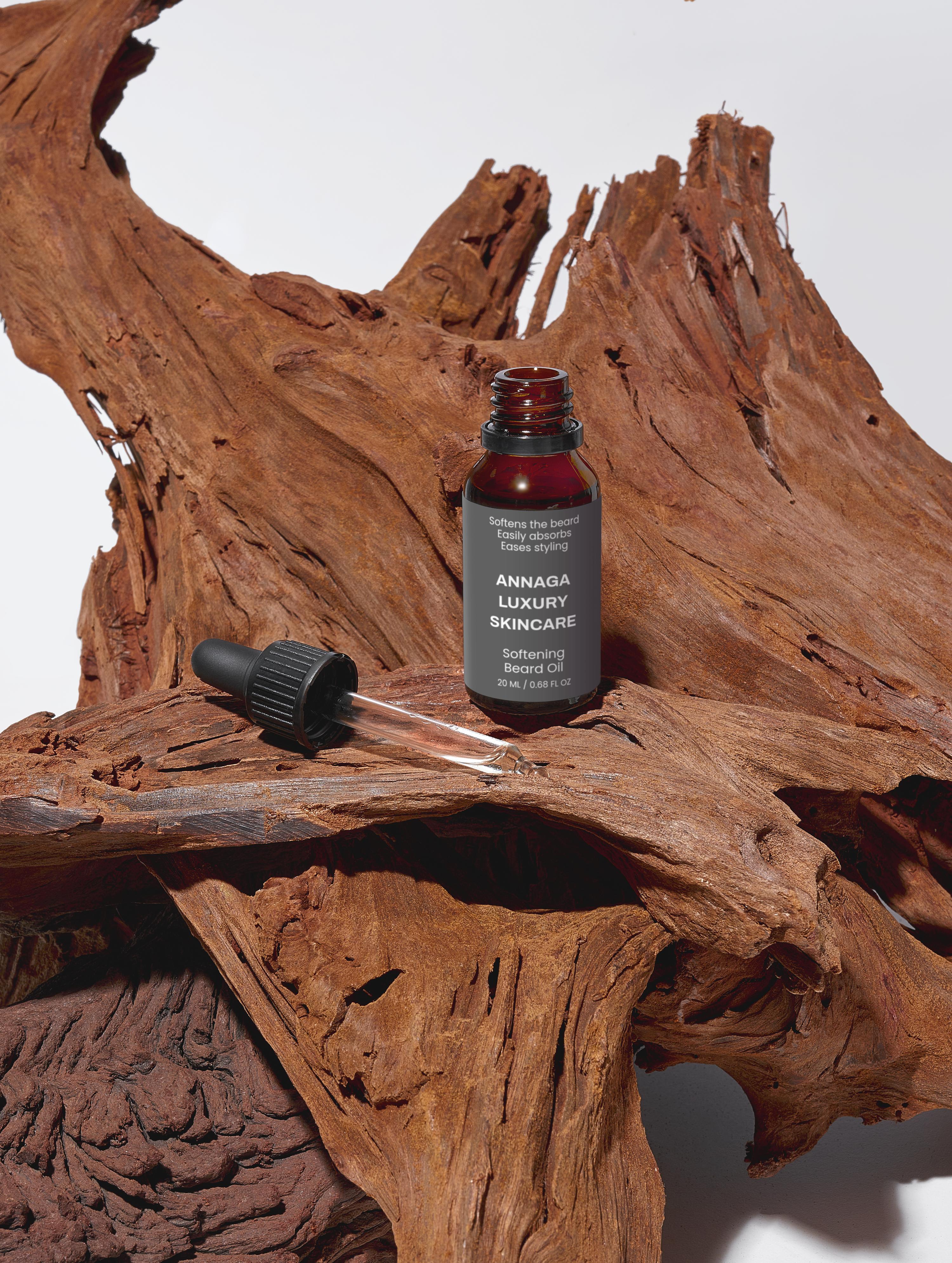 AnnAga Luxury Skincare Core Collection:  Softening Beard Oil