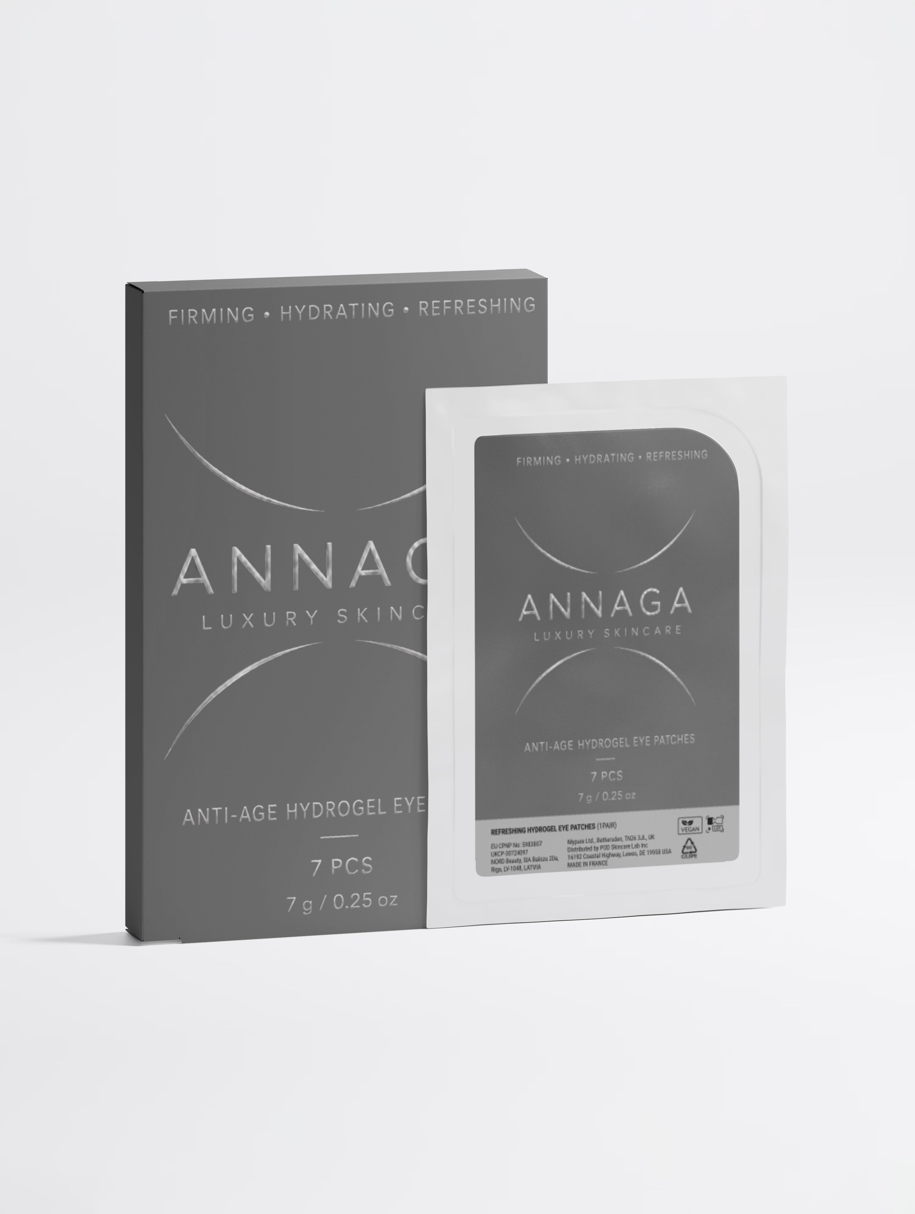Anti-Fatigue Hydrogel Eye Patches